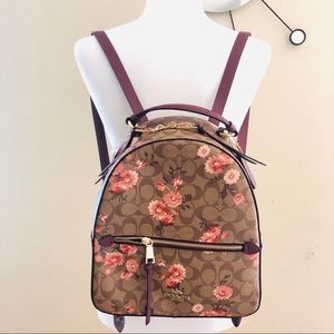 coach jordyn backpack floral